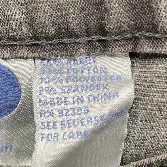 DG2 by Diane Gilman Jeans Size 18WP Grey Converible Crop Cuff Length Petite - Picture 11 of 13